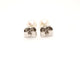 Boucles d'oreilles Boucles d'oreilles Puces Or blanc Perle 58 Facettes 812401CD