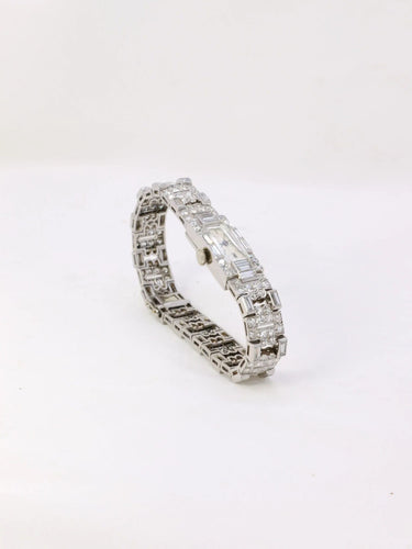 Montre Montre Art Déco diamants platine 58 Facettes 944