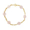 Bracelet Bracelet Or jaune Quartz rose 58 Facettes 28141B