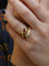 Bague 52 Bague vintage serpent en or, rubis et diamants 58 Facettes J37