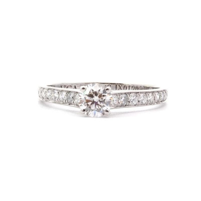 Bague 48 Van Cleef & Arpels - Bague Solitaire diamant 58 Facettes 26385