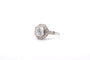 Bague 53 Bague diamant 1,40cts I/VS1 en platine 58 Facettes 25144-26280
