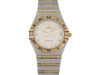 Montre vintage montre OMEGA constellation 33mm acier et or quartz lady 58 Facettes 264429