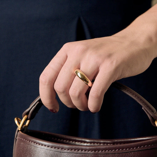 Bague 51 BAGUE JONC CHAUMET OR JAUNE 58 Facettes BO/250005/