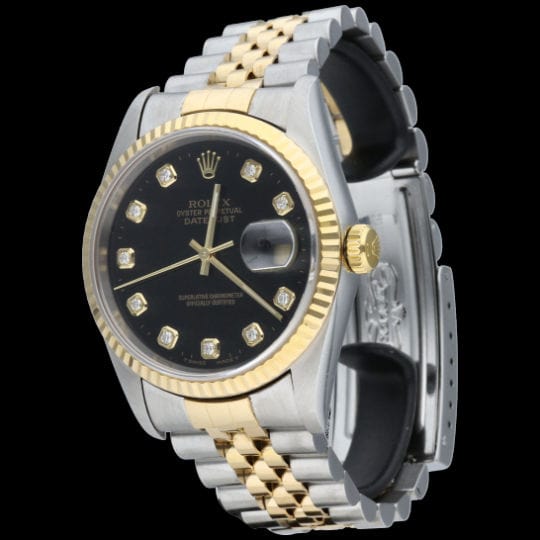 Montre Rolex Montre Datejust 36 Or Jaune 18K / Acier 58 Facettes MT40971