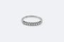 Bague 17 / Oro Bianco Riviere in oro bianco con diamanti 58 Facettes ANL670