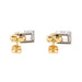 Boucles d'oreilles Guy Laroche Boucle d'oreilles Or jaune Diamant 58 Facettes 3641118CN