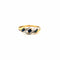 Bague 53 Bague or jaune saphirs et diamants 58 Facettes 72-GS38396-3