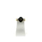 Bague 57 Bague or jaune, saphir noir étoilé et diamants 58 Facettes Z15B51684