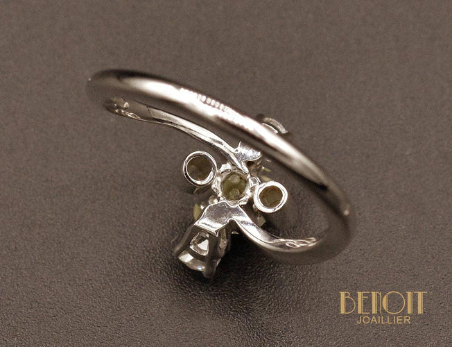 Bague 56 Bague Trio Diamants 58 Facettes A9708