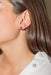 Boucles d'oreilles Guy Laroche Boucles d'oreilles Demi créoles Or blanc 58 Facettes 3121270CN