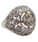 Bague 52 Bague boule Art Déco or blanc, diamant taille rose (circa 1920) 58 Facettes A04623