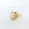 Bague 54 Bague or jaune et perle 58 Facettes 27552