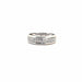 Bague 52 Alliance or blanc et diamants 58 Facettes 88-GS32630