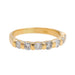 Bague 48 Bague Demi alliance Or jaune Diamant 58 Facettes 2699520CN