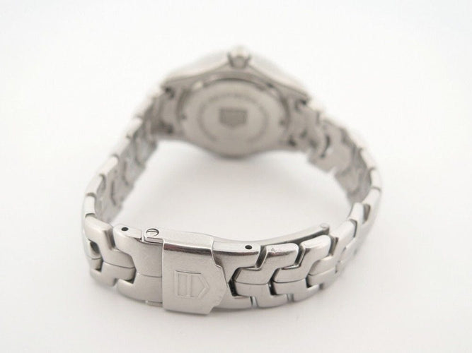 Montre montre TAG HEUER link lady 27 mm quartz acier palladie 58 Facettes 259317