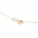 Collier Ginette NY Collier Mini Ever Charm Necklace Or rose 58 Facettes 2322877CN