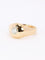 Bague 60 Bague jonc vintage or jaune diamant rond 0,5 carat 58 Facettes 1087.25