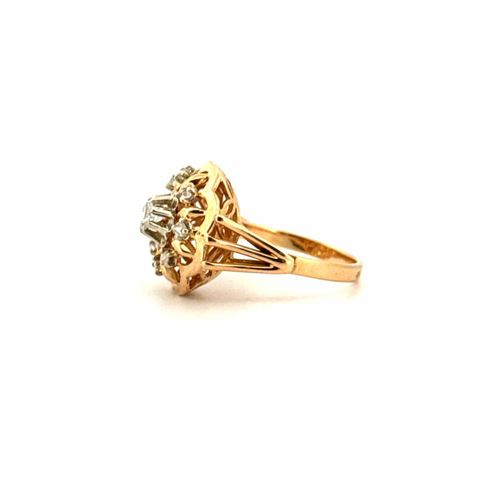 Bague 52 Bague Cocktail Or Jaune Diamants 58 Facettes 20-GS28838-03