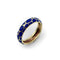 Bague Bague vintage en or 18 carats et émail bleu Tiffany & Co 58 Facettes