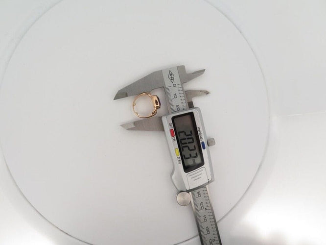 Bague 49 bague POIRAY indrani gm amethyste en or rose 58 Facettes 259050