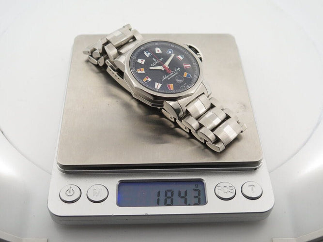 Montre montre CORUM admiral's cup 41 mm automatique acier 58 Facettes 261220