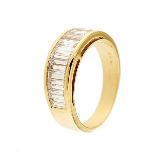 Bague 55 Bague Riviera en diamant de 1,27 ct 58 Facettes 38035