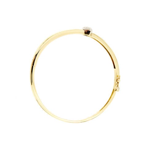 Bracelet Bracelet rigide avec diamants 58 Facettes 36554