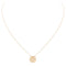 Collier Ginette NY Collier Mini Purity On Chain Or rose 58 Facettes 2646715CN
