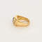 Bague 51,5 Bague or jaune, saphir et diamants 58 Facettes ROM1090