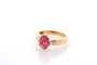 Bague 54.5 Bague d'occasion rubis de 1,67cts en or 18k 58 Facettes 27166-27136A
