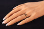 Bague 54 Vintage antique 1900's snake ring 58 Facettes 23167-0367