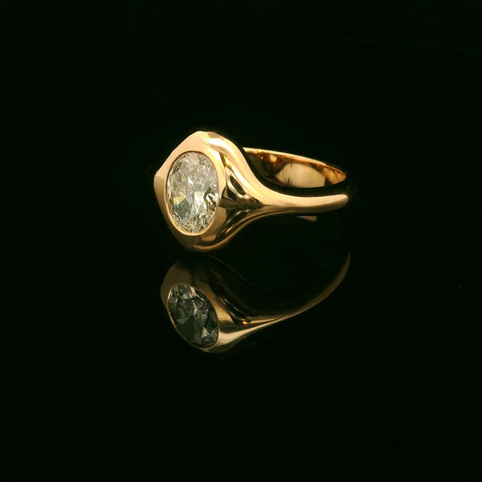 Bague 51 Bague en diamant moderne 58 Facettes