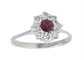 Bague Bague en diamant rubis 58 Facettes 4033