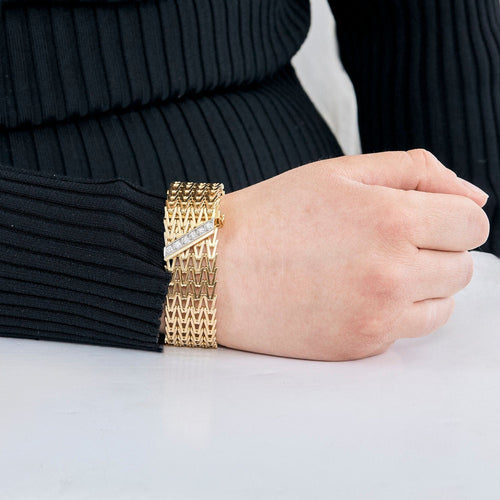 Bague 59,5 Bague or jaune motif de coeur 58 Facettes SOR1052