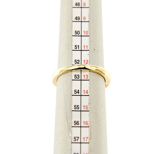 Półwiecznościowy pierścień diamentów 0,58 ct 