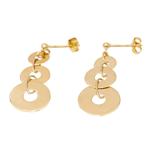 Boucles d'oreilles Boucles d'oreilles Or jaune 58 Facettes 2340418CN