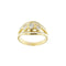 Bague Bague trilogie en or jaune sertie de diamants de 1,17 ct 58 Facettes 33607