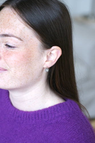 Boucles d'oreilles Boucles d'Oreilles Pendantes Art Déco Diamants 58 Facettes