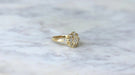 Bague 53 Bague Marguerite diamants 1.80 Cts or jaune 58 Facettes