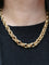 Collier Chaîne vintage maille ovale or jaune 58 Facettes J221