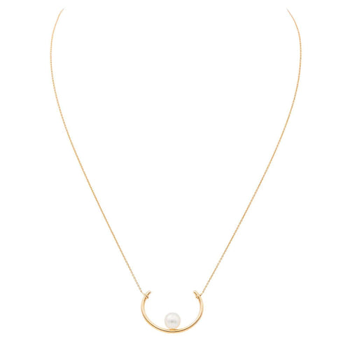 Collier Collier Or rose Perle 58 Facettes 2883061CN