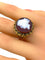 Bague 59 Bague en or jaune et camée sur cornaline 58 Facettes AB330