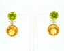 Boucles d'oreilles Boucles d'oreilles Mangiarotti avec quartz et diamants 58 Facettes