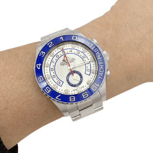 Montre Montre Rolex "Yacht Master II" acier. 58 Facettes 34214