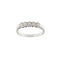 Riviere-Ring mit Diamanten 0,35 ct 