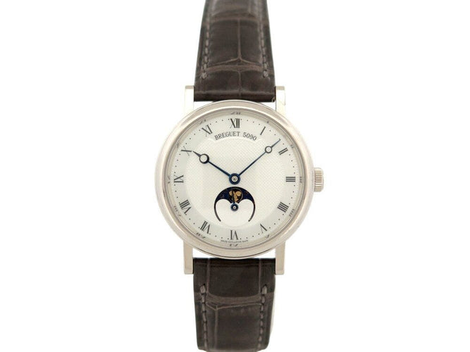 Montre montre BREGUET classique 9087bb 30mm automatique or 18k moonphase 58 Facettes 267444