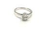 Bague 52 Bague solitaire diamant ovale 1,35ct 58 Facettes M8865