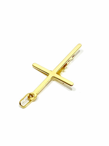 Pendentif Pendentif crucifix en or jaune 58 Facettes
