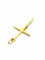 Pendentif Pendentif crucifix en or jaune 58 Facettes